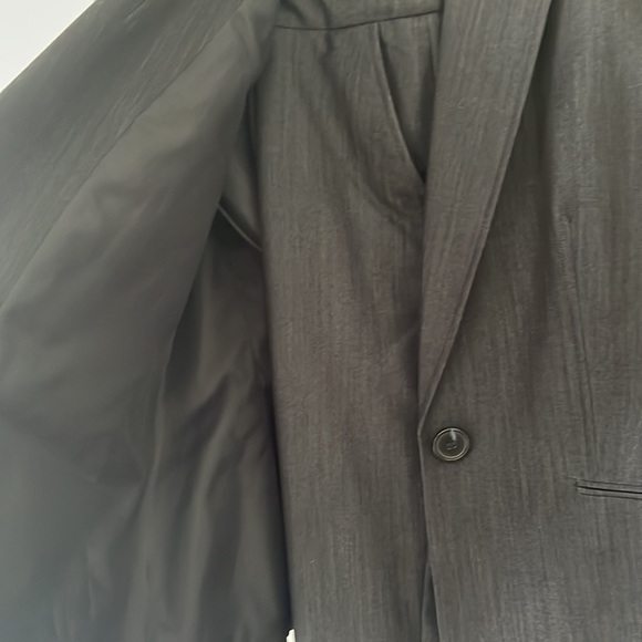 Full lined suit size 14 Kasper jacket with perfectly match trouser Jones NY pant - Picture 7 of 9